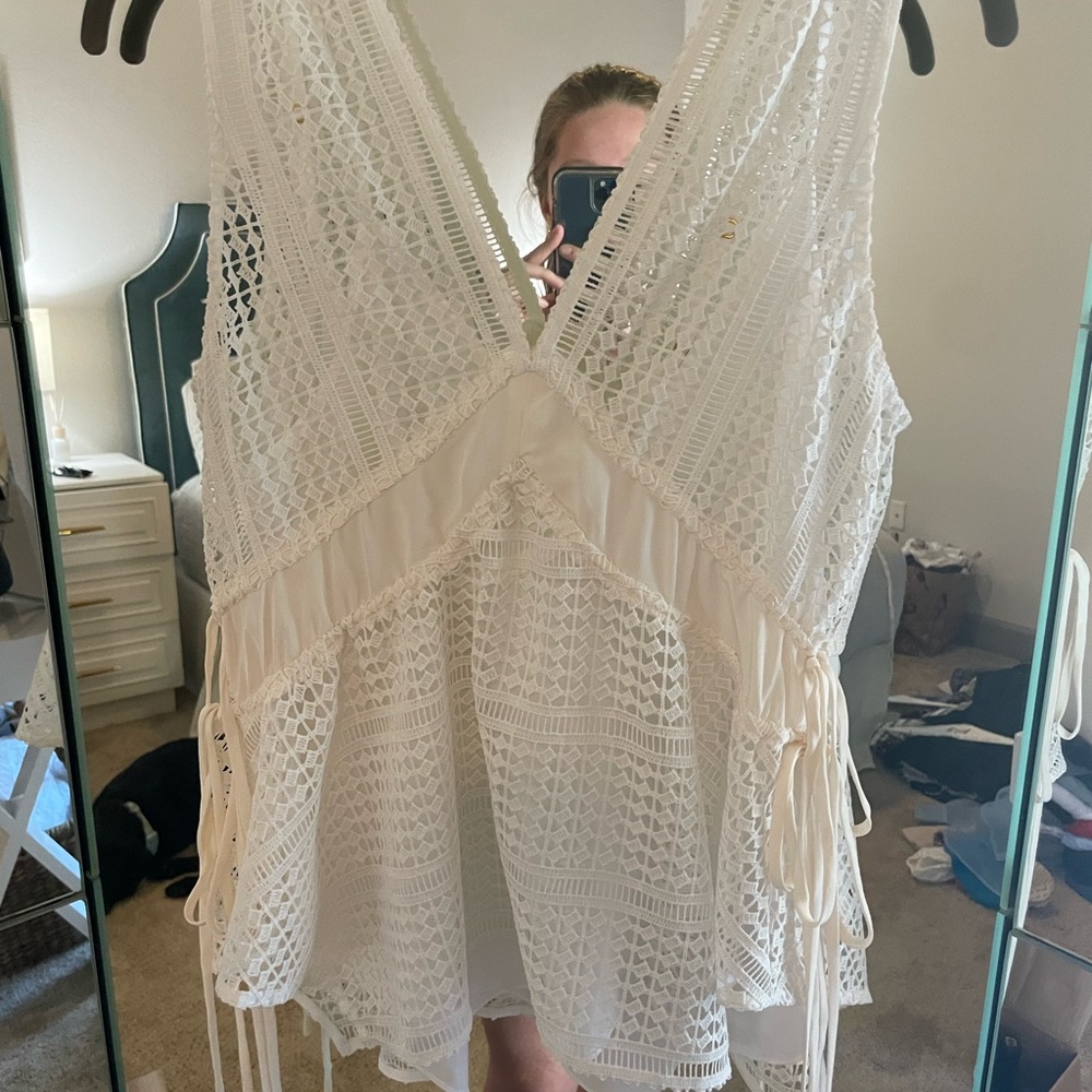 Derek lam crochet top